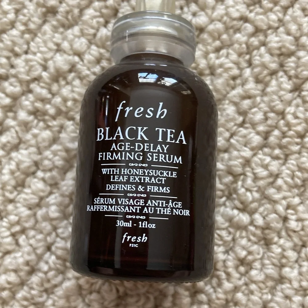 Fresh Cosmetics Black Tea Age Delay Firming Serum 1 fl oz 30 mL Anti-Aging